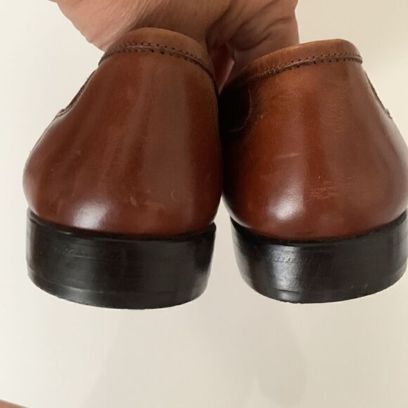 Giorgio Brutini Le Glove Handcrafted Leather Loafers Size 10,5 D - Picture 4 of 13